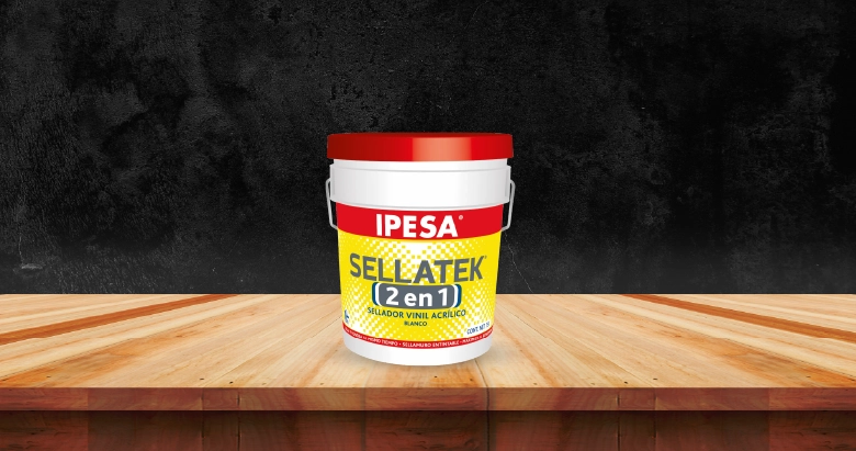 El sellador blanco es un producto para mejorar la adherencia de la pintura mientras agrega una ligera capa blanca.